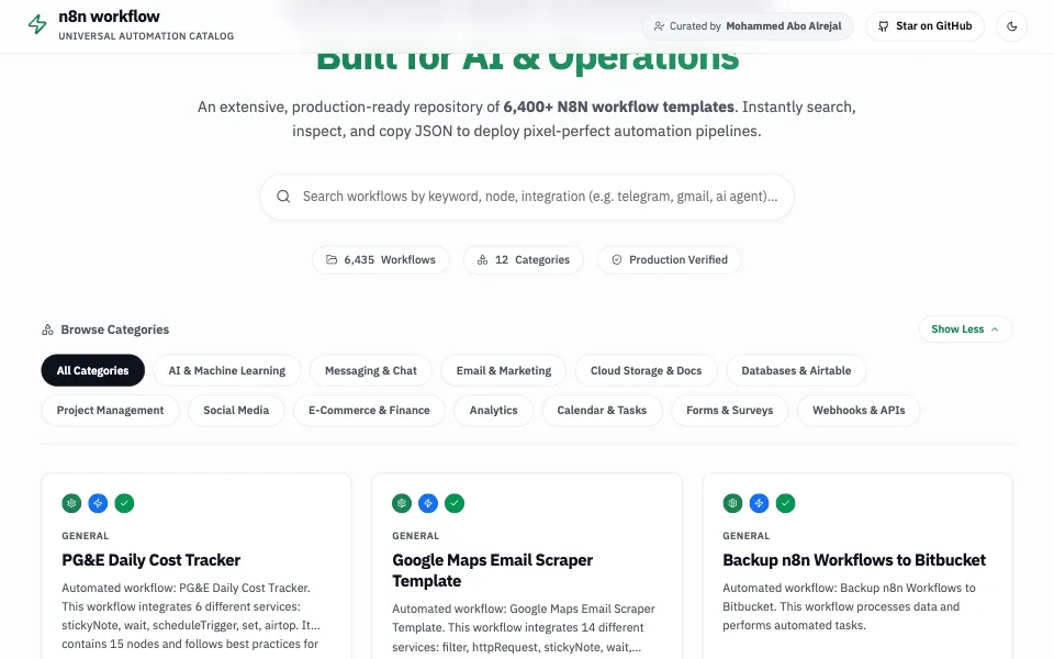 n8n Workflows · التصفح حسب التصنيف